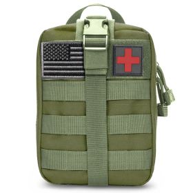 Tactical First Aid Bag IFAK Pouch (Color: Green)