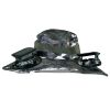 Outdoor Wide Brim Sun Hat with 2 Solar Rechargeable Fans – UPF50+, 3 Speeds, Breathable Waterproof Mesh for Hiking & Camping