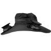 Outdoor Wide Brim Sun Hat with 2 Solar Rechargeable Fans – UPF50+, 3 Speeds, Breathable Waterproof Mesh for Hiking & Camping