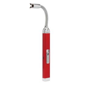 Zippo Rechargeable Flexible Neck Candle Lighter (Color: Candy Apply Red)