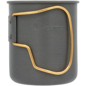 SPACE SAVER MUG W/ GRIP (Color: Gold)