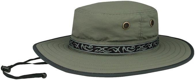 EL DORADO FOAM BRIM (Color: Olive, Size: large)