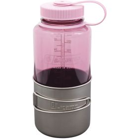 Olicamp Space Saver Cup Nalgene Sustain Tritan & Water Bottle (Color: Marmalade)