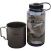 SPACE SAVER TITANIUM MUG + WM 1 QT NALGENE SUSTAIN