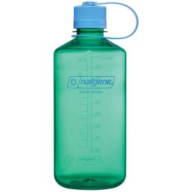 Nalgene 16 & 32 Fl Oz Plastic Narrow Mouth Water Bottle (Color: Pastel Green, Size: 32oz)