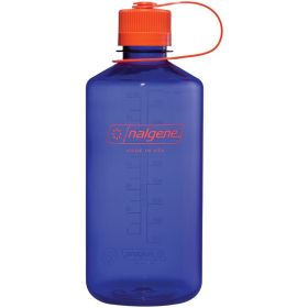 Nalgene 16 & 32 Fl Oz Plastic Narrow Mouth Water Bottle (Color: Periwinkle, Size: 32oz)