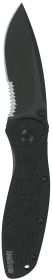 BLUR Knives (Color: Black, Style: Serrated)