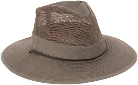 BIG BRIM SAFARI HAT (Color: Olive, Size: Large)