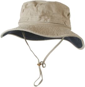 BOONIE HAT (Color: Khaki, Size: medium)