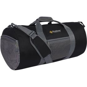 Outdoor Products Utility Duffel Bag (Color: Black, Size: 12"x 24")
