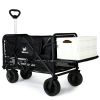 Whitsunday Collapsible Double Decker Wagon with Tailgate & All-Terrain Wheels