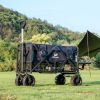 Whitsunday Collapsible Double Decker Wagon with Tailgate and All-Terrain Wheels