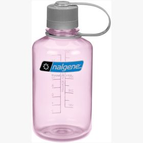 Nalgene 16 & 32 Fl Oz Plastic Narrow Mouth Water Bottle (Color: Cosmo, Size: 16oz)