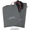 HEX TENT - CHARCOAL/RED