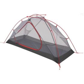 HEX TENT - CHARCOAL/RED (Persons: 1)