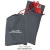 HEX TENT - CHARCOAL/RED