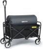 Whitsunday Collapsible Folding Wagon Garden 5“ Solid Rubber Wheels