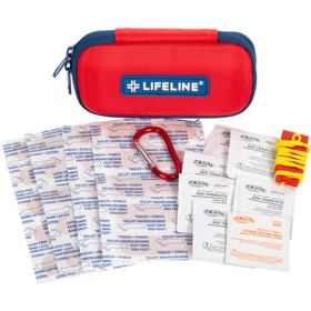 Lifeline First Aid Kits – Portable Emergency Medical Kits for Home, Car & Outdoors (Pieces: 30)
