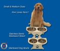 Deep Blue Marine Starboard Dog Dish w/Bowls