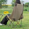 Whitsunday Compact Backpacking Outdoor Chair – High-Back Moon Camping Chair