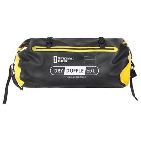 DRY DUFFLE (Color: Black/Yellow, Size: 60 Liter)