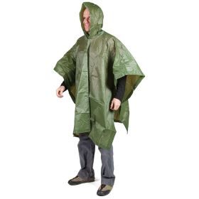 PEREGRINE RAIN PONCHO (Color: Evergreen)