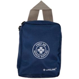 Essential First Aid Kit – Compact Soft Case Emergency Kits (Size: 125 Piece)