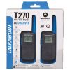 Talkabout T270 Rechargeable 2-Way Radio in Black with Blue