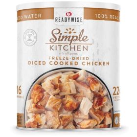 READYWISE SIMPLE KITCHEN FD DICED CHICKEN - 16 SERVING CAN (Meal: As Per Picture)