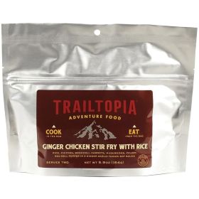 TRAILTOPIA GLUTEN FREE ENTREES - SERVES TWO (Meal: Ginger Chicken Stir Fry)