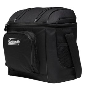 Coleman Chiller Soft-Sided Portable Cooler (Color: Black, Size: 16 Cans)