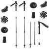 Whitsunday Collapsible Aluminum Lightweight Trekking Hiking Poles
