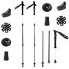 Whitsunday Collapsible Aluminum Lightweight Trekking & Hiking Poles