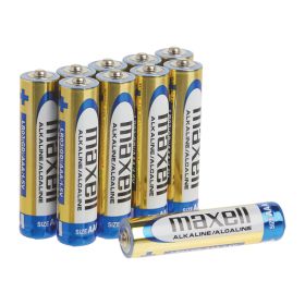 Maxell 723472 AAA Alkaline Batteries – Long-Lasting Everyday Power (Available in 4 Pack, 10 Pack, 16 Pack & 36 Pack) (Pack: 16)
