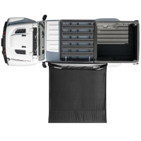 180° Gas-Strut Power-Assisted Vehicle Side Awning – Universal Fit (Two Size Options) (Design: 38.36 SF)
