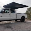 180° Gas-Strut Power-Assisted Vehicle Side Awning – Universal Fit (Two Size Options)