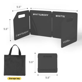 Whitsunday Stove Windscreen (Color: Black)
