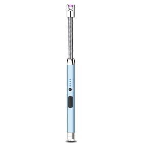 Flameless Plasma Long Lighters (Color: Blue)