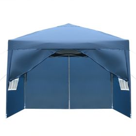 Two Doors & Two Windows Practical Waterproof Folding Tent (Size: 3 x 3m)