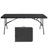 Portable Folding Table High Load-Bearing Plastic Camping Table