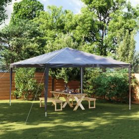 Professional Party Tent (Color: Anthracite, Size: 13.1' x 13.1')