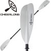 Adjustable Kayak Paddle – Fiberglass Shaft & PP Blade, Floating Oars 230-240 cm / 90.5-94.5 Inches