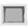 Party Tent with 4 Mesh Sidewalls