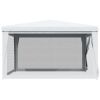 Party Tent with 4 Mesh Sidewalls