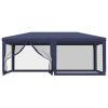 Party Tent with 6 Mesh Sidewalls