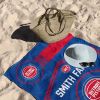 NBA Dominion Personalized Beach Towel