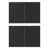 Party Tent Sidewall 2 pcs with Zipper PE
