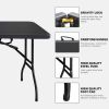 Portable Folding Table High Load-Bearing Plastic Camping Table