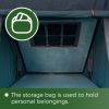 Trustmade Triangle Aluminum Black Hard Shell Grey Rooftop Tent