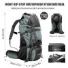 60L Outdoor Hiking Backpack with Internal Frame & Rain Cover